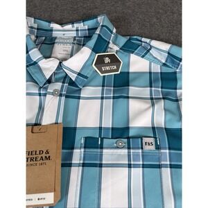 Field&Stream Men Performance Button‎ Up Shirt 2X Vented Fishing Hunting Outdoors